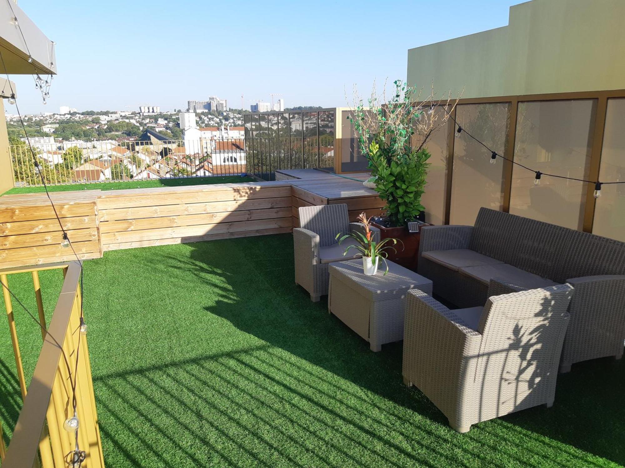 La Terrasse - Big Apartment & Terrace 80M2 - Metro 17 Min From Paris Bagneux  Esterno foto